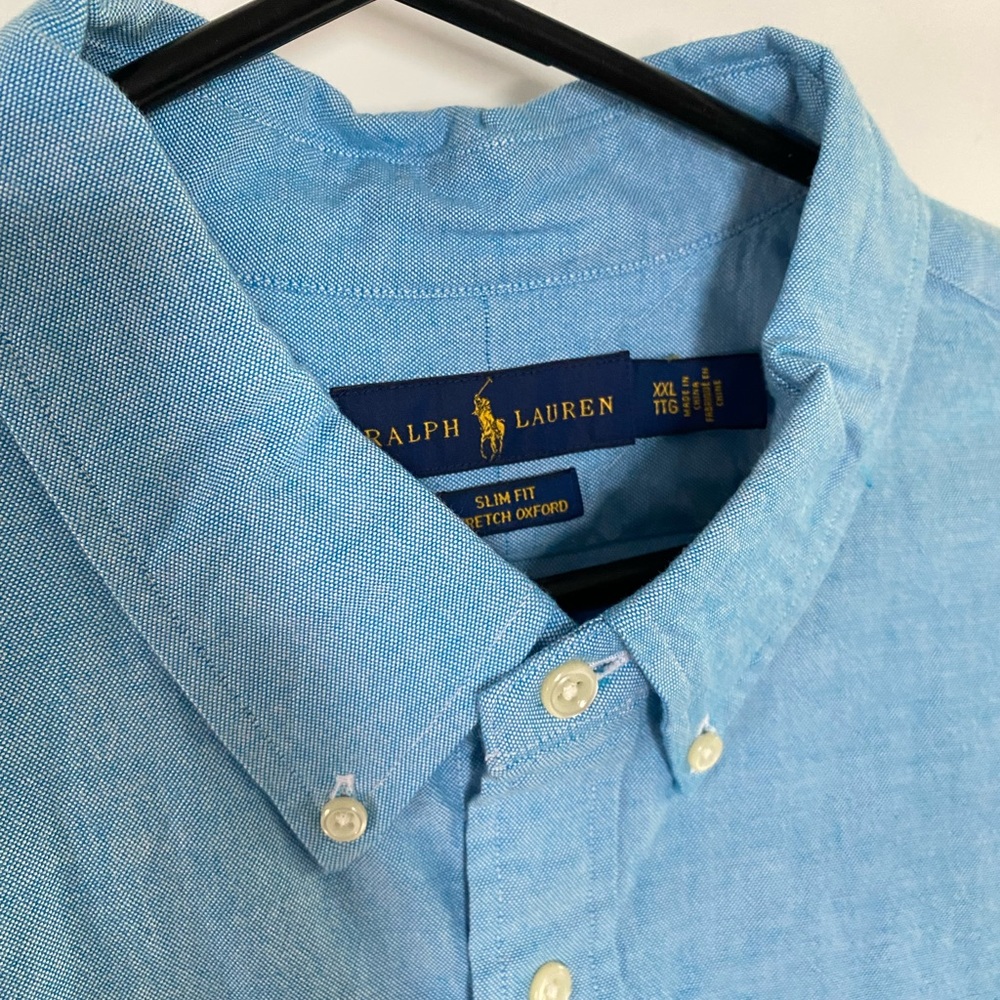 Men’s Ralph Lauren Stretch Oxford Slim Fit XXL Tall